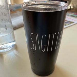 Rae Dunn Sagittarius travel mug